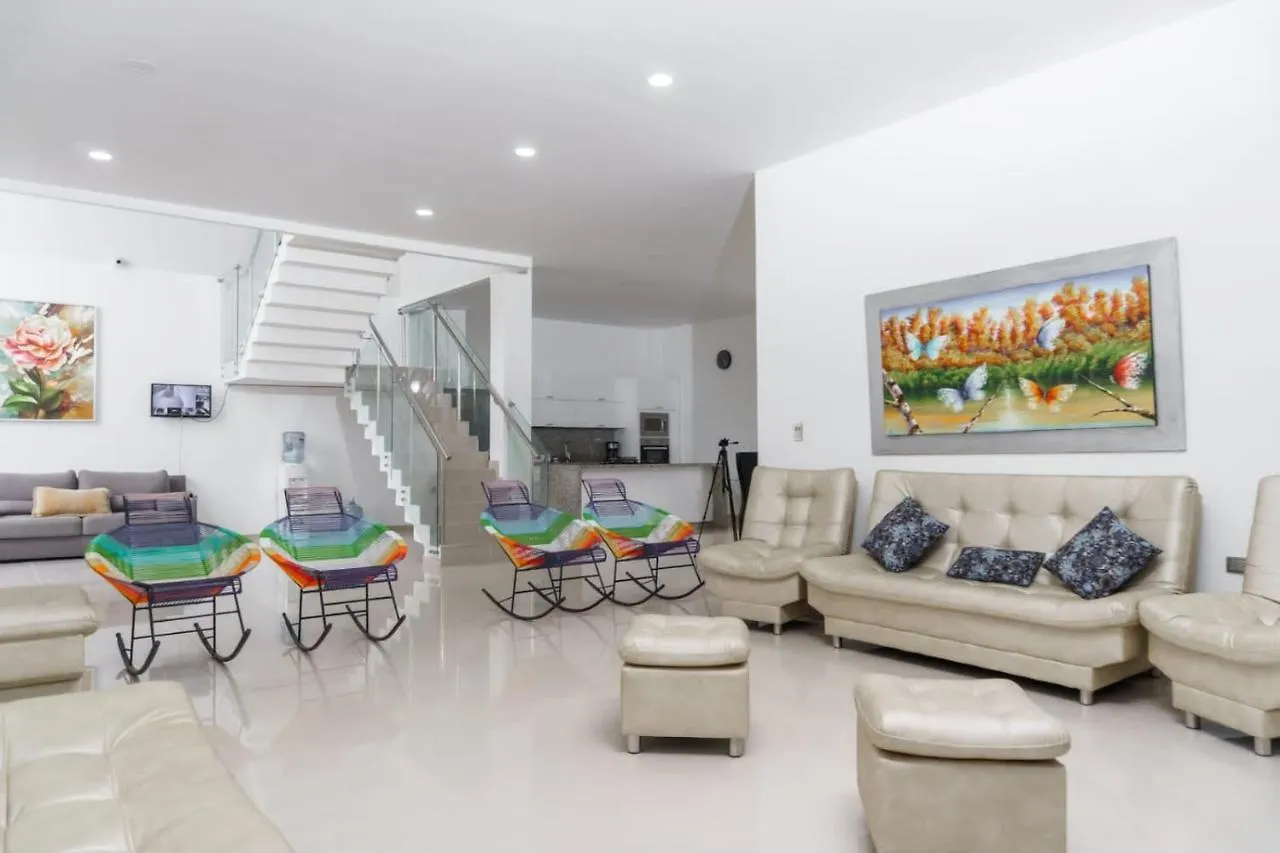 Casa Finca Con Piscina 圣玛尔塔