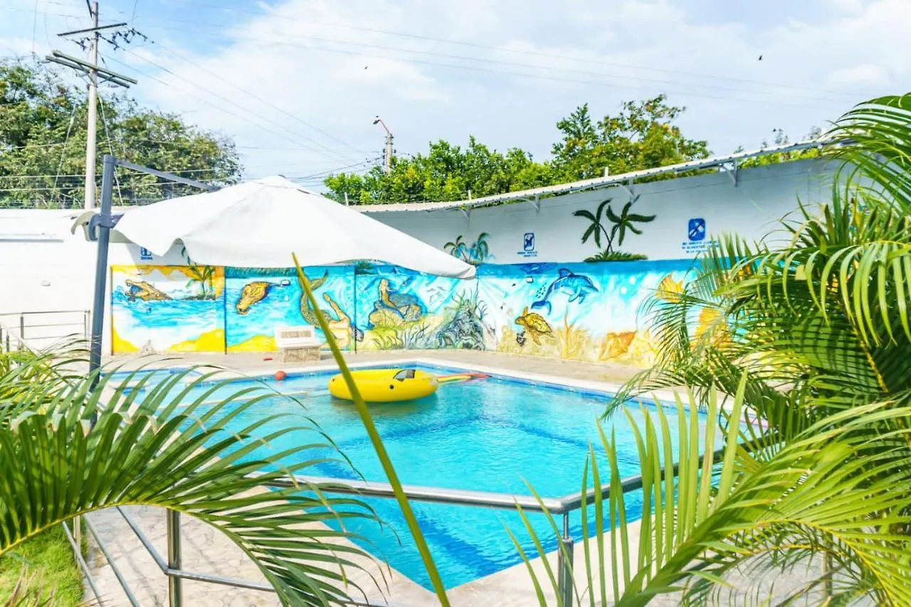 Casa Finca Con Piscina 圣玛尔塔 0*,